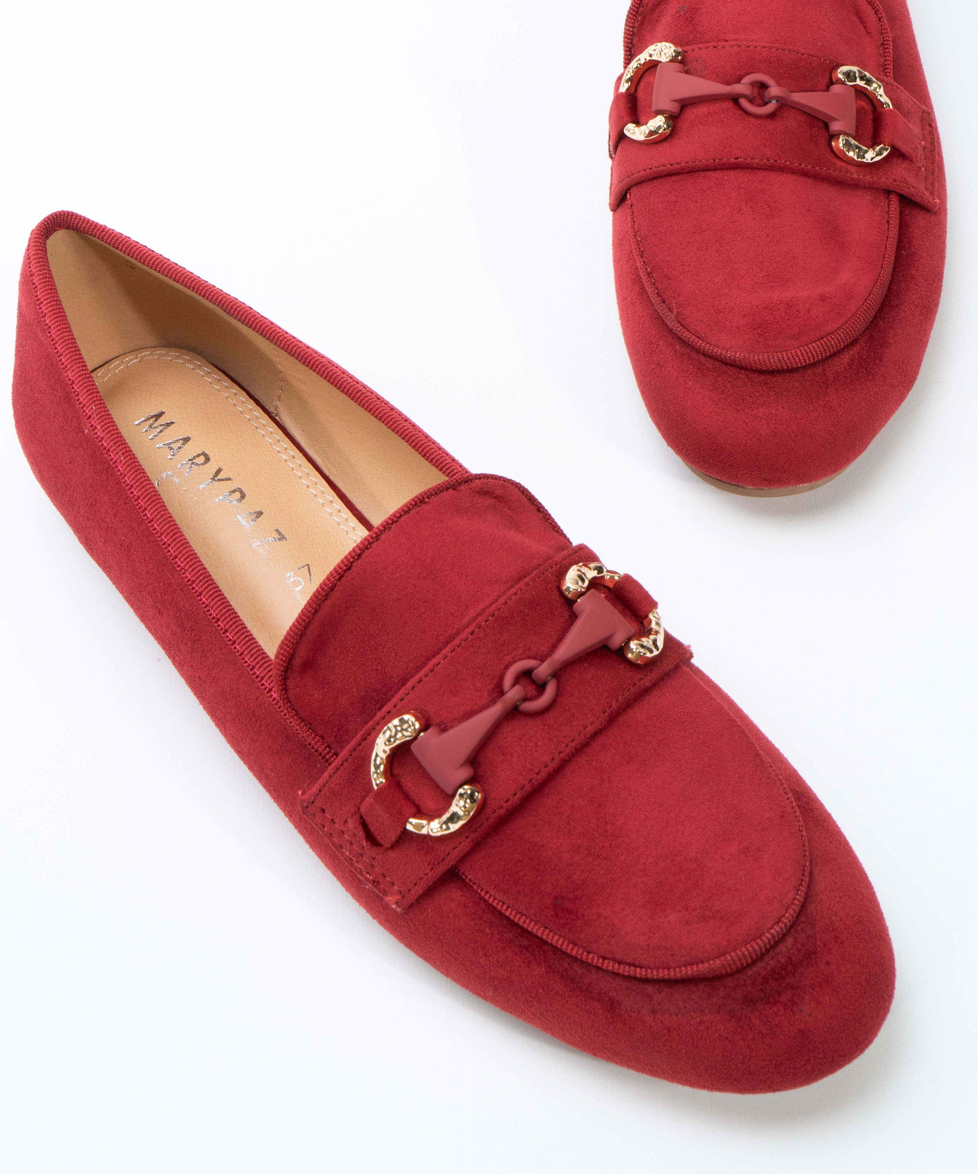 Mocassins com fivela